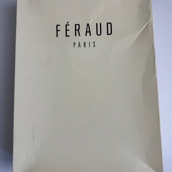 NWT Feraud Paris Chic Luxury Black Robe Box Size XL - XXL - Picture 12 of 16